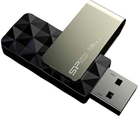 Silicon Power - Blaze B30 - USB 3.0 Flash Drive - Zwart - 128GB