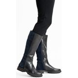 ARA - Veterlaarsjes - Donkerblauw / Zwart - Leer - Warm Gevoerd