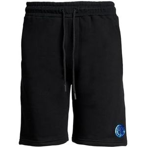 FC Internazionale Milano S.p.A. Trainingsshorts voor volwassenen, verkrijgbaar in verschillende maten, collectie Galaxy, 100% katoen, geschikt voor alle zwart-blauwe fans, officieel product
