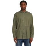 Panelled Pkt Regular Shirt ls, groen (Combat Gd D26858-e075-c249), XS