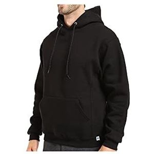 Russell Hoodie voor heren, sportief, katoenmengsel, Dri-Power fleece, vochtafvoerend, relaxte pasvorm, maten S-4XL, XXL