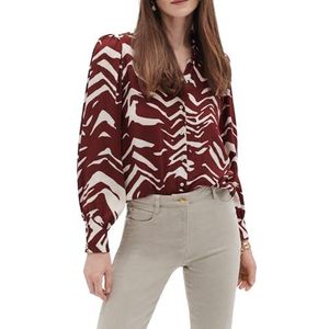 Caroll Vrouwelijke HEMMAAT-232C-CHELENE/BORDEAUX/40, Rood, 38