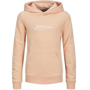 Jack & Jones Jjbeau Sweat Hood Jnr, Peach Parfait, 140
