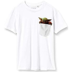 T-shirt Enfant Star Wars The Mandalorian - Baby Yoda Pocket