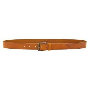 Wrangler Leren riem voor heren, cognac, 105, Cognac, 105