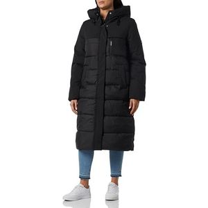 Mexx Parka met capuchon voor dames, zwart, S