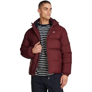 Tommy Jeans Heren TJM ESSENTIAL DOWN JACKET EXT DM0DM19786 Andere jassen, paars (Deep Rouge), 5XL, Paars (Deep Rouge), 5XL grote maten