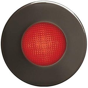 Daisalux Lyra R/R LED-lamp, rood transparant 230 grafiet