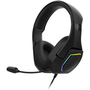 KROM KOPA 7.1 Hoofdtelefoon - Zwart - RGB-Verlichting - USB-Aansluiting