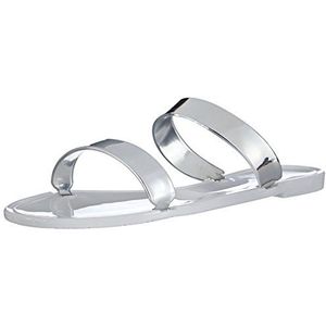 Buffalo XJ-05 PU damessandalen, wit wit wit 17, 38 EU