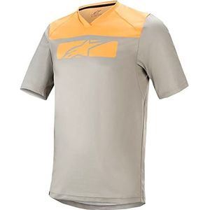 Alpinestars Unisex Drop 4.0 Jersey - shirt met korte mouwen, groen/stalen appels, medium