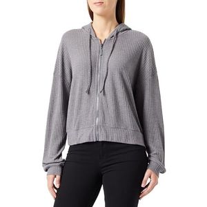 aleva Sweatshirt met capuchon voor dames, antraciet, L