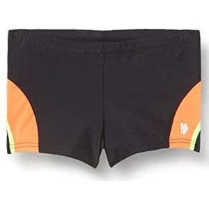 Hogedrukbadpak voor jongens, zwart/groen/rood, 6 Jaren