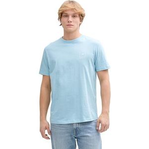 Tom Tailor - T-shirt - Korte Mouwen - Heren - Zwart - Katoen