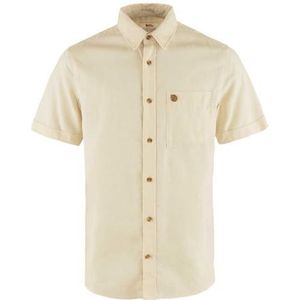 Fjallraven - Övik Travel Shirt SS M - T-shirt - Chalk White