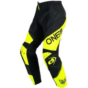 O'NEAL Herren Motocross Hose Element Racewear, Schwarz Neongelb, 36, E023-1
