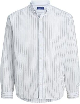 Jack&Jones - Norebro Oxford - Casual Shirt - Wit - Lange Mouwen
