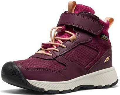 Keen - Youths Skua Mid WP - Wandelschoenen - Purper/Rood - Waterdicht