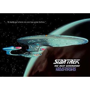Star Trek Poster Uss Enterprise (1701-d) [Accessory] Merchandise