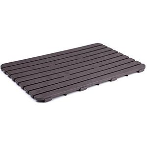 Tatay houten mat voor douche, rechthoekig, 2,5 x 50 x 80 cm