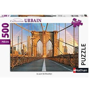 Nathan Puzzel 500 stukjes Brooklyn brug, volwassenen, 4005556871247