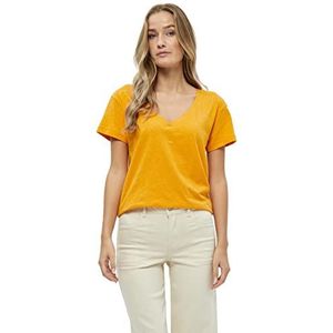 Desires Dannon Tee, oranje T-shirts voor dames VK, lente T-shirt, maat M, 6530 Butterscotch, M