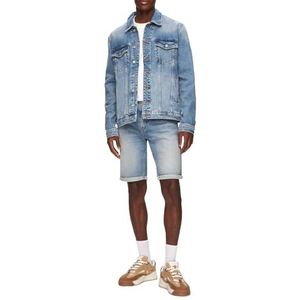 LTB Jeans Simeon Jeansjack voor heren, modern, gemaakt van katoenmix, slim fit, maat XL, blauw, XL