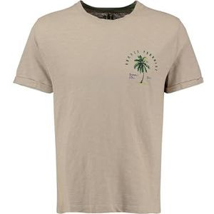 KEYLARGO - KLSAN Diego Round-Loos - T-shirt - Beige - Heren - 3XL