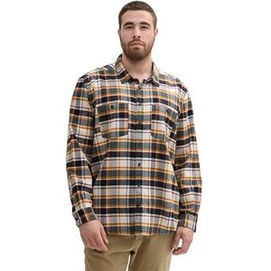 TOM TAILOR Heren plussize overhemd, 36639 - Navy Multi Check, 3XL