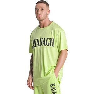 Gianni Kavanagh Green Kavanagh Oversized T-shirt voor heren, Blue, XS