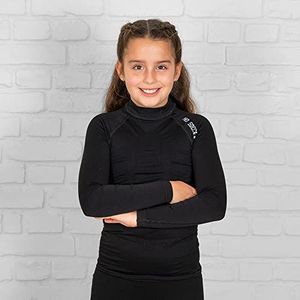Ho Soccer Underwear T-shirt Performance ML Junior Black Lange kinderen, tieners, Unisex, Zwart, 14-XS