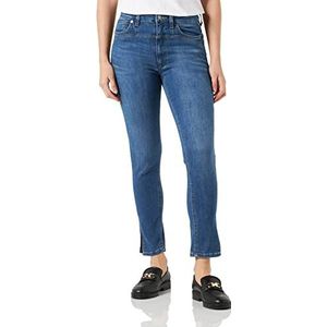 Q/S by s.Oliver Dames Jeans-slang 7/8, blauw, 34, Blauw, 60