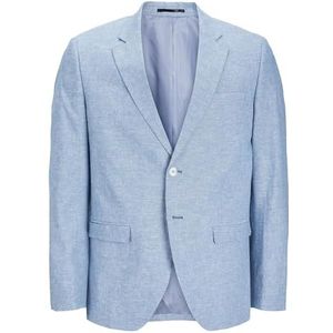 JACK & JONES JPRRIVIERA linnen blazer slim fit SN, Troposphere/Fit: slim fit, 52