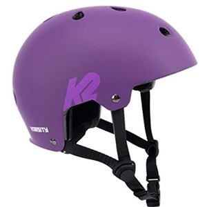 K2 Skate Varsity Helmet Unisex – volwassenen skatehelm — Purple — 30G4222, M (55-58 cm)
