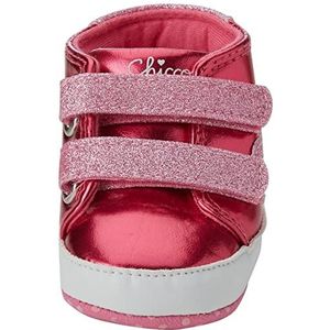 Chicco Polacchino Neyla Kinderschoenen voor pasgeborenen, meisjes 0-24, Fuchsia, 17 EU