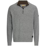camel active - Gebreide Troyer - Steengrijs - Pure Lamswol