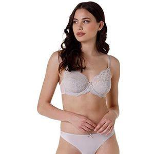 LOVABLE Met beugel Sophisticated Lace BH dames, grijs (gelinieerd), 34 / 3B