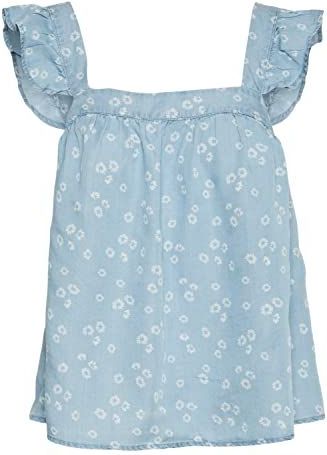 VERO MODA - Blouse 'Harper' - Smoky Blue - Blouseshirt