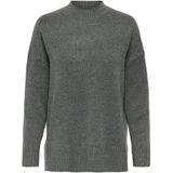 Only - ONLHAZEL - Gebreide Trui - Balsam Green - Hoog Gesloten Hals