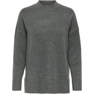 Only - ONLHAZEL - Gebreide Trui - Balsam Green - Hoog Gesloten Hals