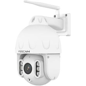 Foscam 8MP Wi-Fi Outdoor PTZ Dome IP-camera met spots en Smart Tracking, SD8P, wit