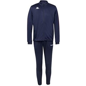 Kappa Salcito TKS Trainingspak voor heren, marineblauw/rood, L