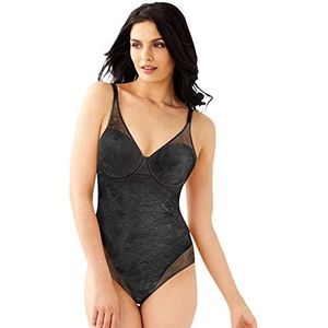 Bali Shapewear bodysuit voor dames, Zwart, 90C