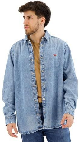 Diesel - D-Simply - Overhemd - Blauw - Denim - Slim Fit
