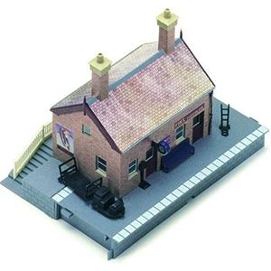 Hornby R8001 OO Gauge Wachtkamer - Modelspoorwegaccessoires, Miniatuur Diorama Landschap voor Hornby Trein Sets - Levensechte trein Wachtkamer Model - Schaal 1:76