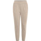 ICHI Dames Ihkate Pique Pa casual zakelijke broek