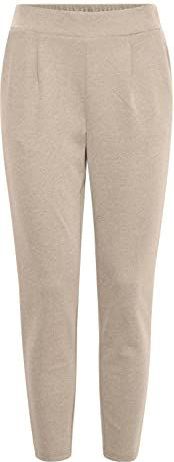 ICHI Dames Ihkate Pique Pa casual zakelijke broek