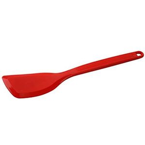 Dr. Oetker Siliconen spatel FLEXXIBLE Love, spatel gemaakt van hoogwaardig platinasiliconen, vaatwasmachinebestendig, veelzijdige spatel voor braad- en bakwaren, ophangbaar (kleur: rood), hoeveelheid: