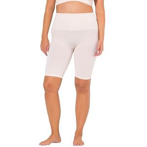 Ulla Popken Shaping-broek voor dames, naadloos, knielange korsetbroek, lichtroze, 42-44