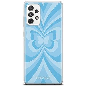 ERT GROUP mobiel telefoonhoesje voor Samsung A33 5G origineel en officieel erkend Babaco patroon Butterflies 001 optimaal aangepast aan de vorm van de mobiele telefoon, hoesje is gemaakt van TPU